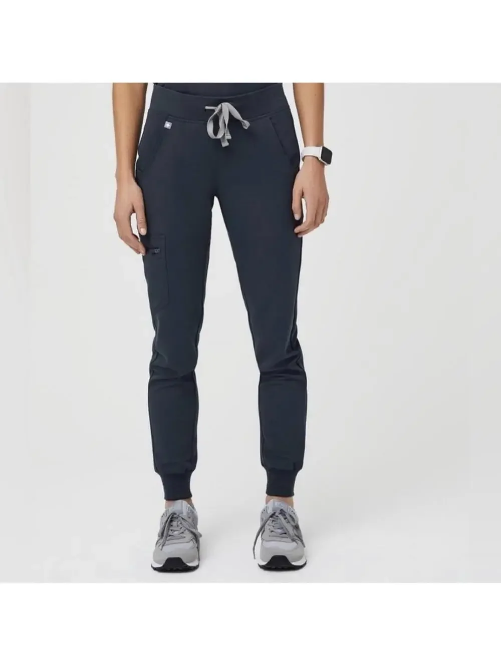 FIGS Highwaisted Zamora Jogger Scrub Pants Dark Harbor XS